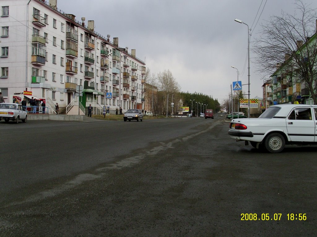 Центральная улица Мира, Карпинск