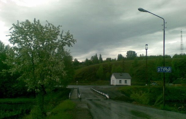 Мост к ж.д.вокзалу., Карпинск
