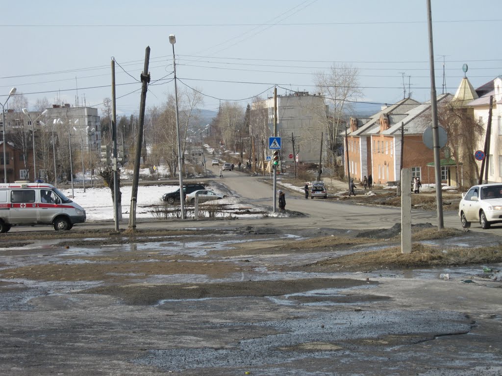 Карпинск перекрёсток Мира-Серова, Карпинск