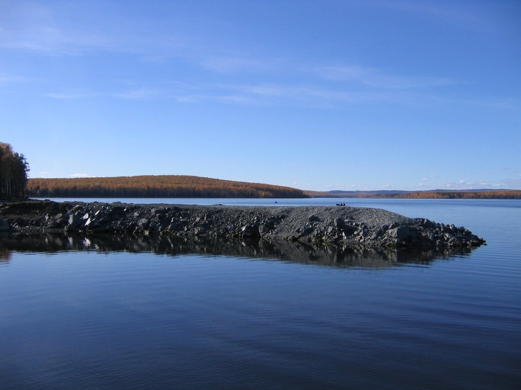 Kachkanar, Lake, Pier, Качканар
