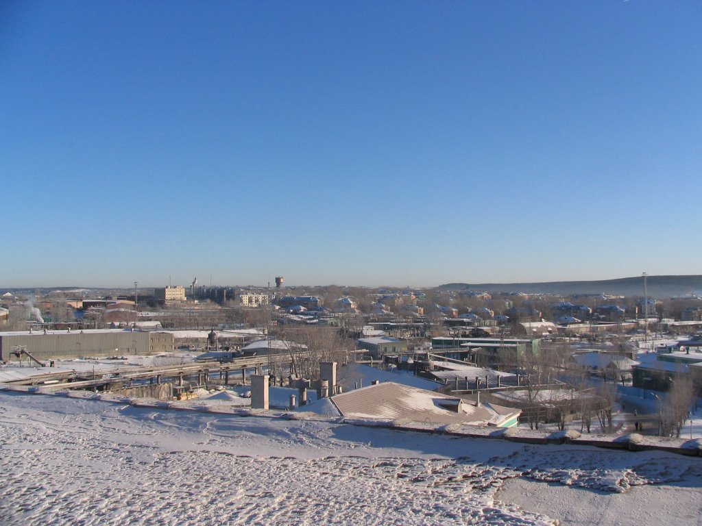 Вид с ЗУ на город, Краснотурьинск