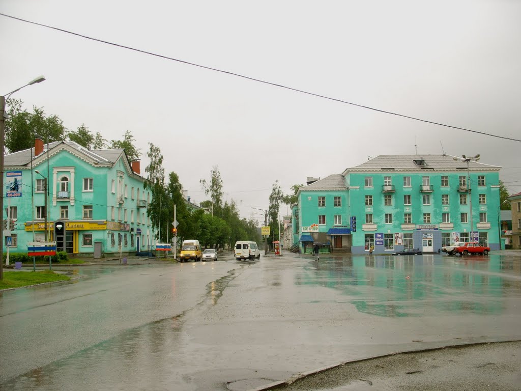 Краснотурьинск, площадь у ДК БАЗ., Краснотурьинск