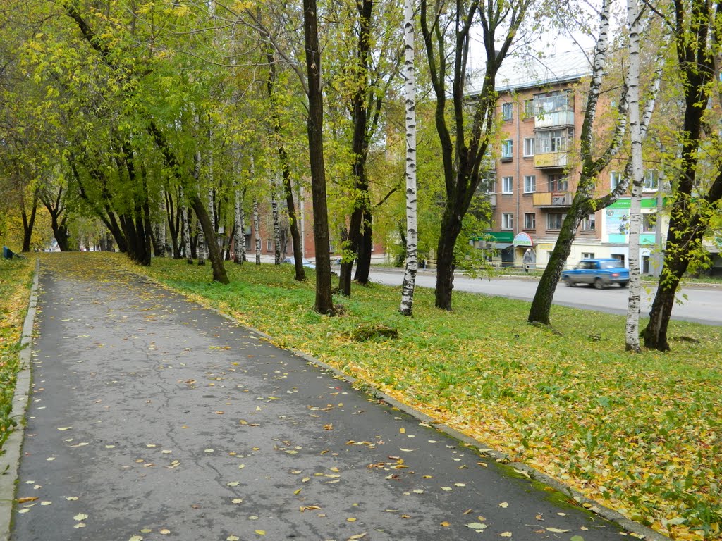 Улица ухтомского Ukhtomskogo street, Красноуфимск