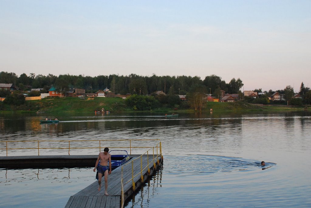 Newjansk - Freibad - swimming area, Невьянск