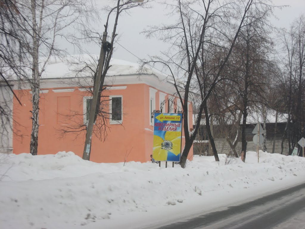 Бежевый дом, Нижние Серги