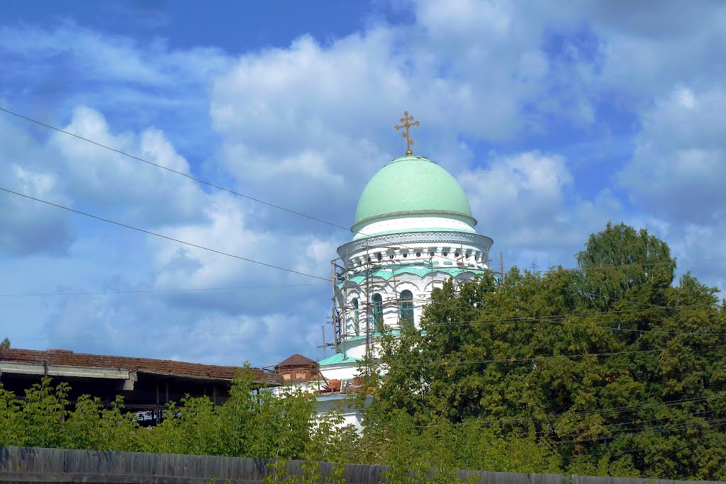 Нижняя Салда. Купол храма Александра Невского., Нижняя Салда