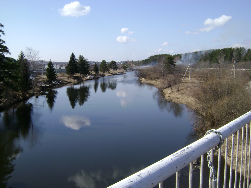 Вид на реку Туру, Нижняя Тура
