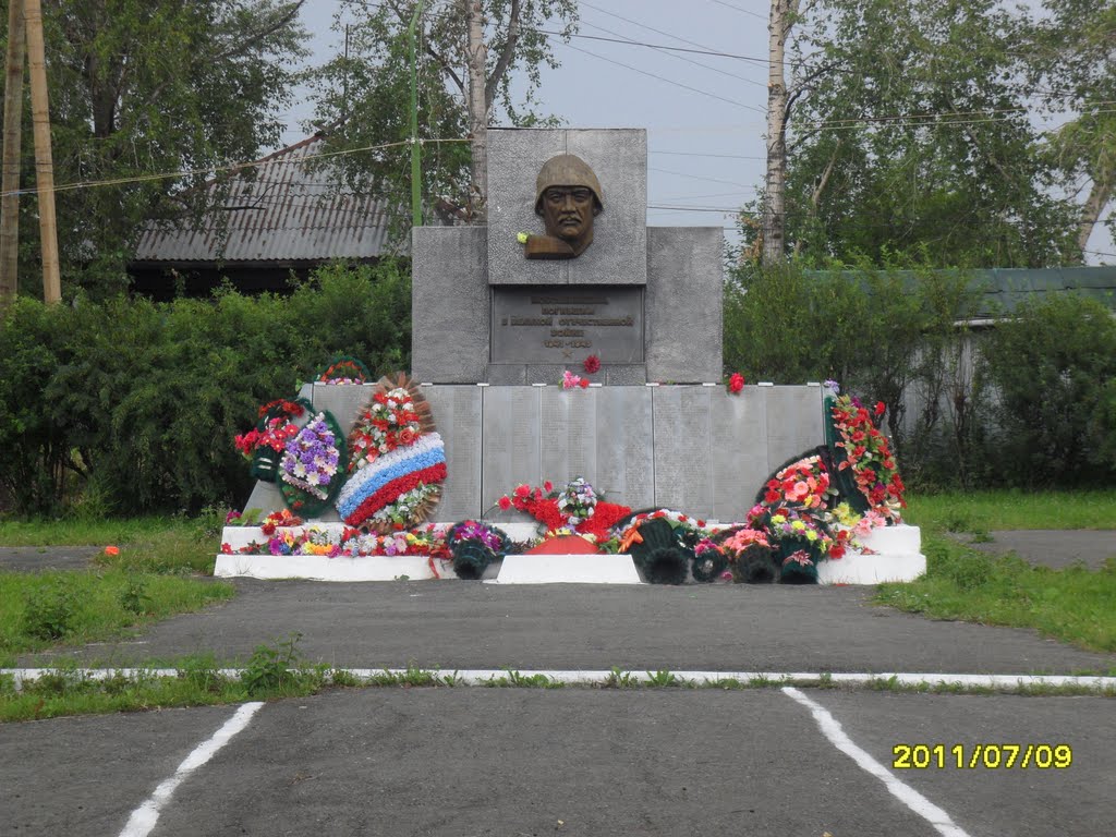памятник ВОВ, Новая Ляля