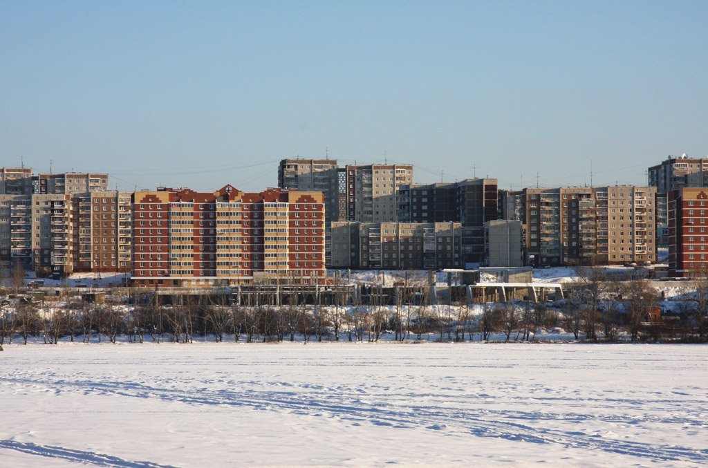 Жилой район Первоуральска. Residencial area in Pervouralsk, Первоуральск