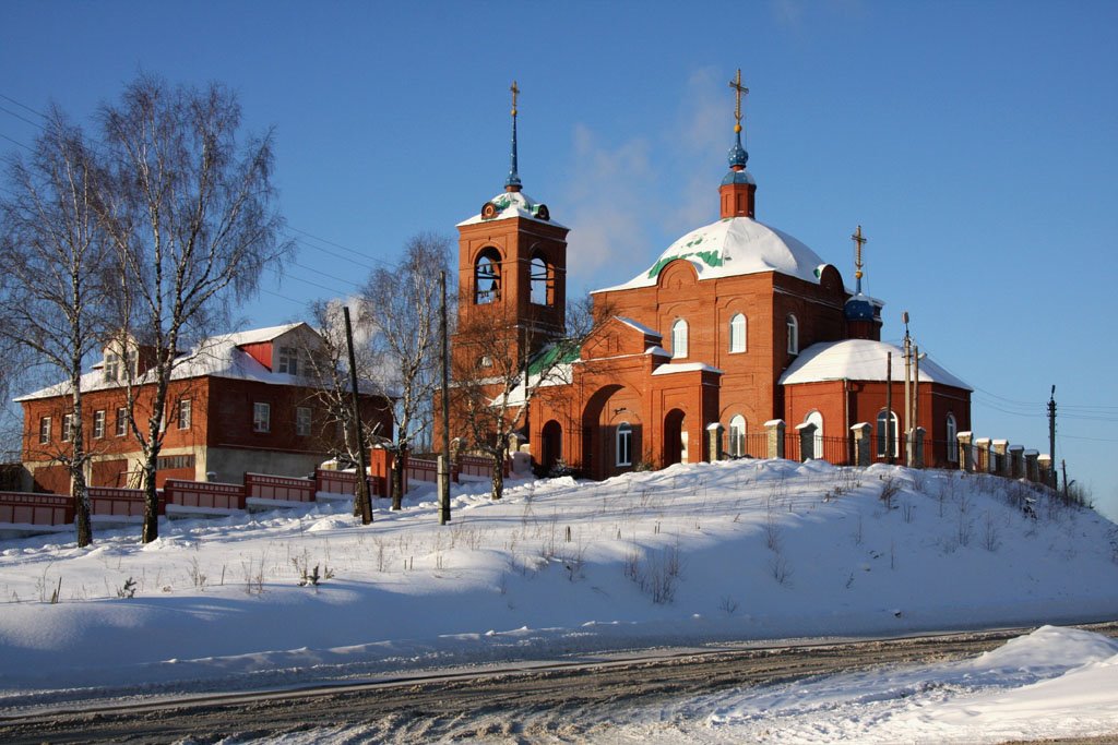 Храм в Первоуральске. Church in Pervouralsk, Первоуральск