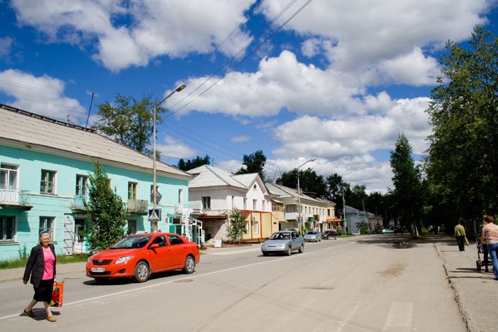 Lenina street, Североуральск