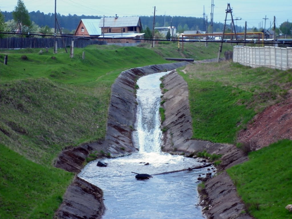 Threshold on the river Sarajnaja, Североуральск