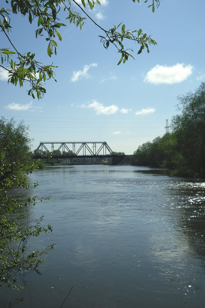 Железнодорожный мост через реку Каква, Серов
