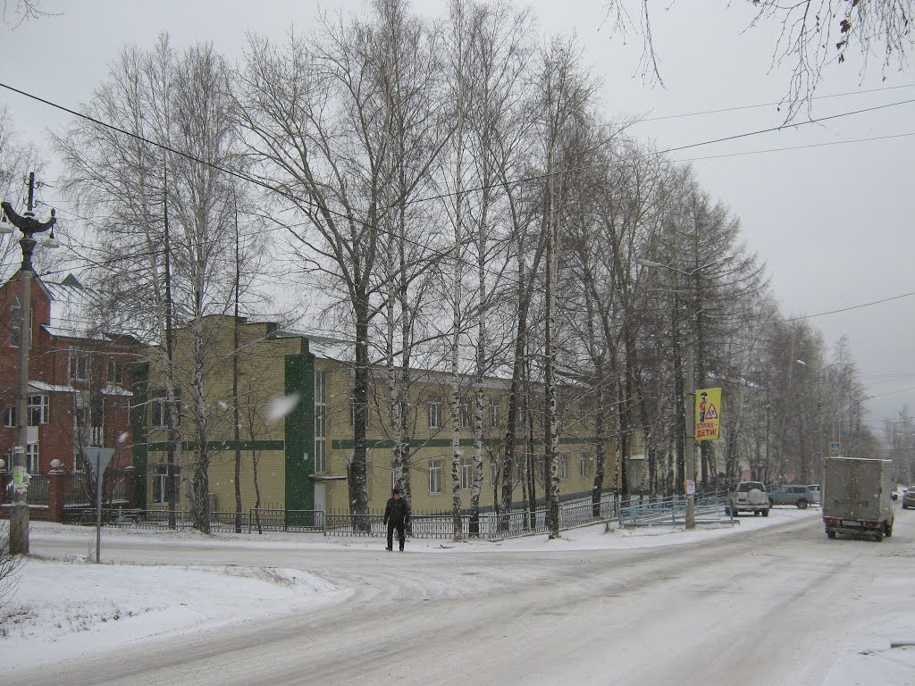Улица Зелёная, школа №14, Серов