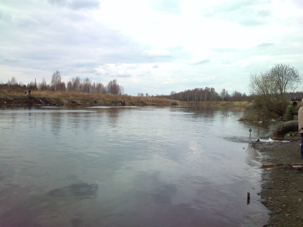 СУГРЭС - канал сброса воды в озеро Исетское, Среднеуральск