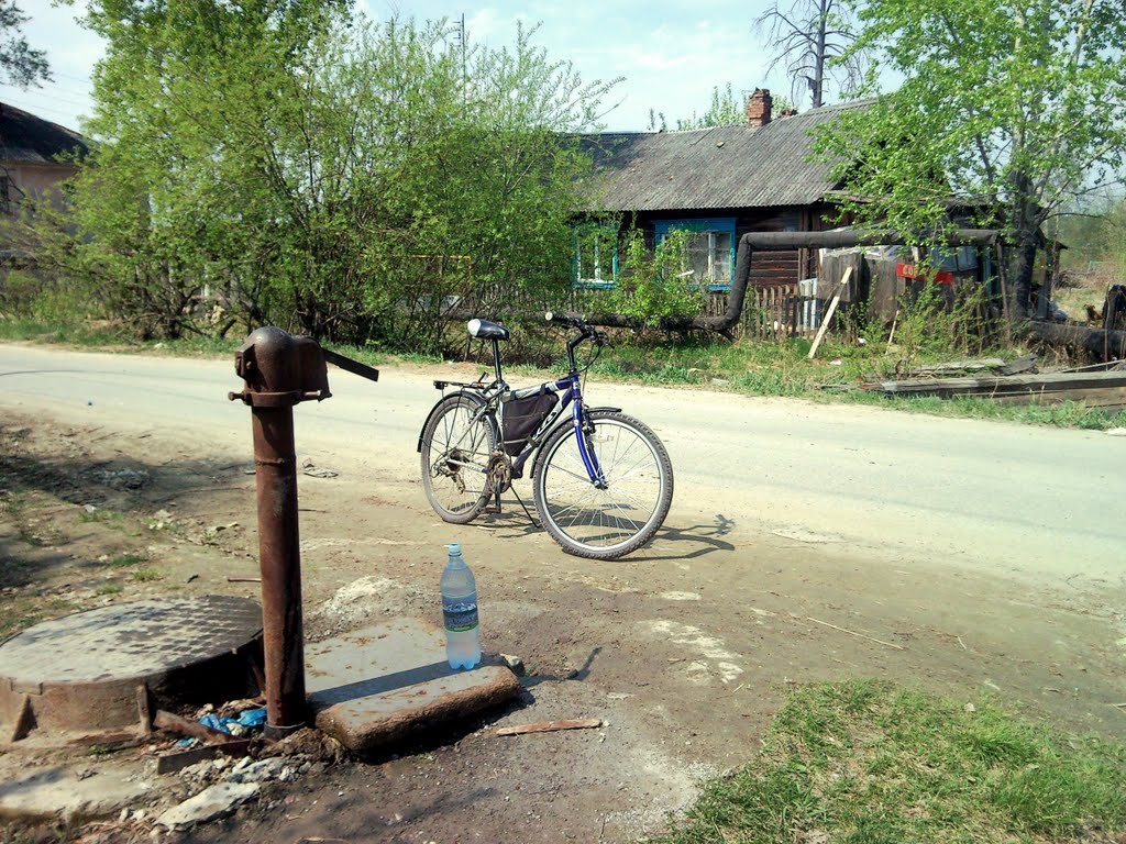 Среднеуральск - Черемшанка. Запас воды. Колонка., Среднеуральск