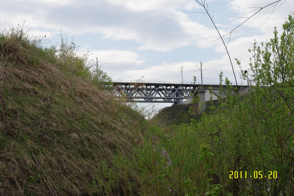 Железнодорожный мост через Пышму, Сухой Лог