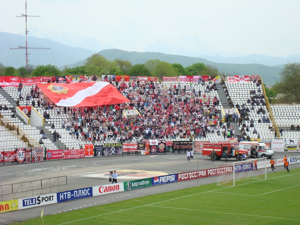Vladikavkaz. Stadium Spartak. May 2010, Владикавказ