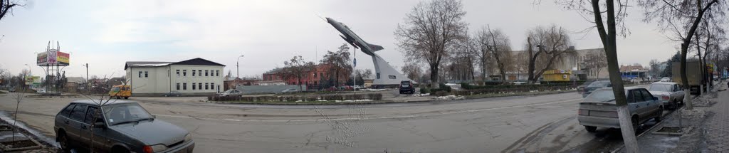Панорама самолёта, Орджоникидзе