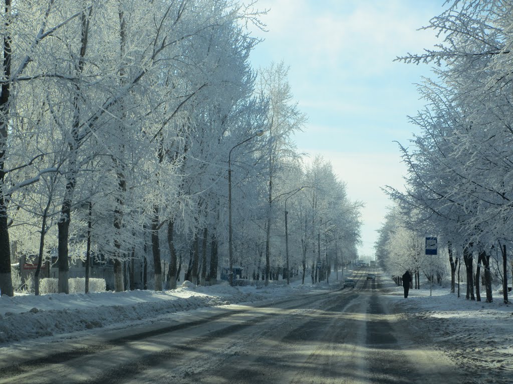 Десногорск зимой, Десногорск