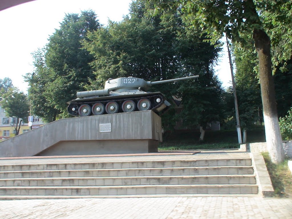 Т-34 в Дорогобуже, Дорогобуж
