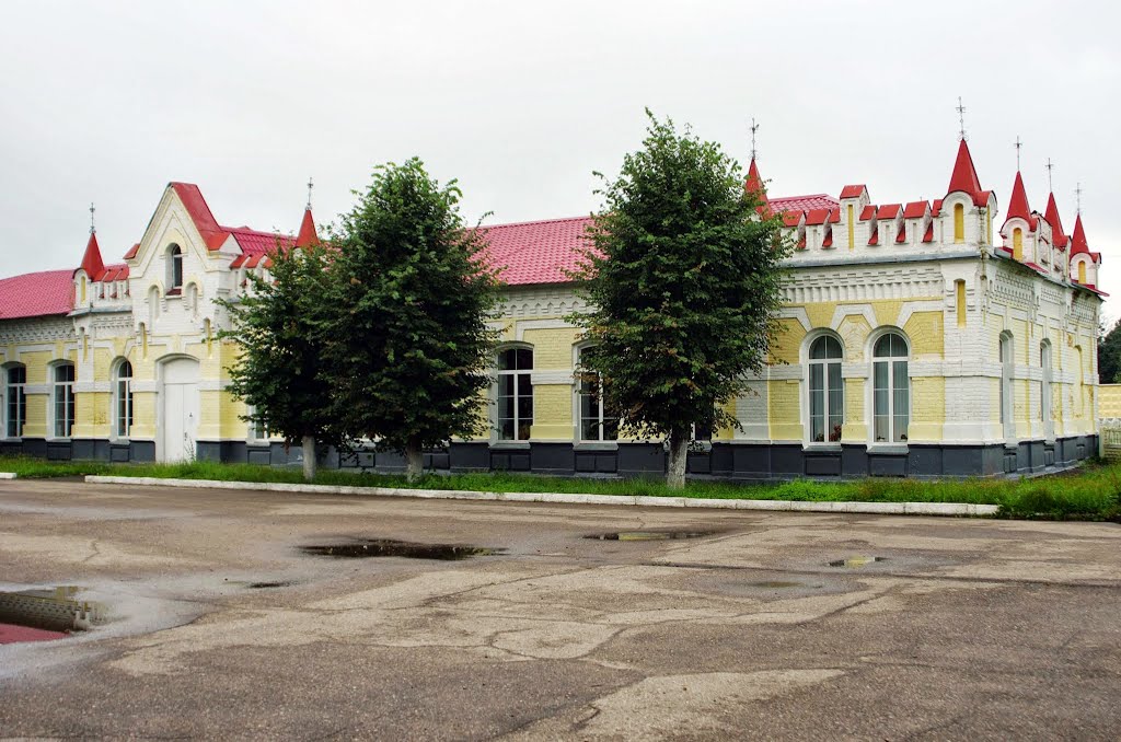Железнодорожный вокзал Ельня  Railway station Elnya, Ельня