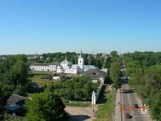 Панорама монастыря., Рославль