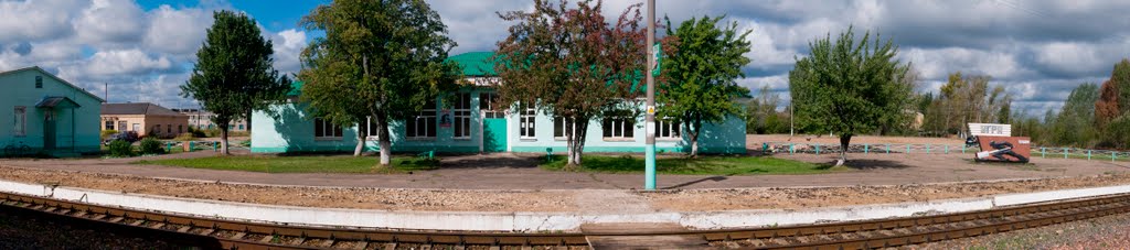 PanoramaTrain Station Ugra, Угра