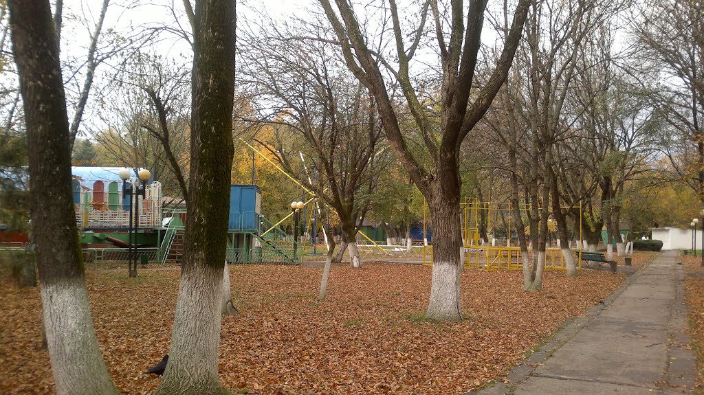 Осень в городском парке, 2013, Изобильный