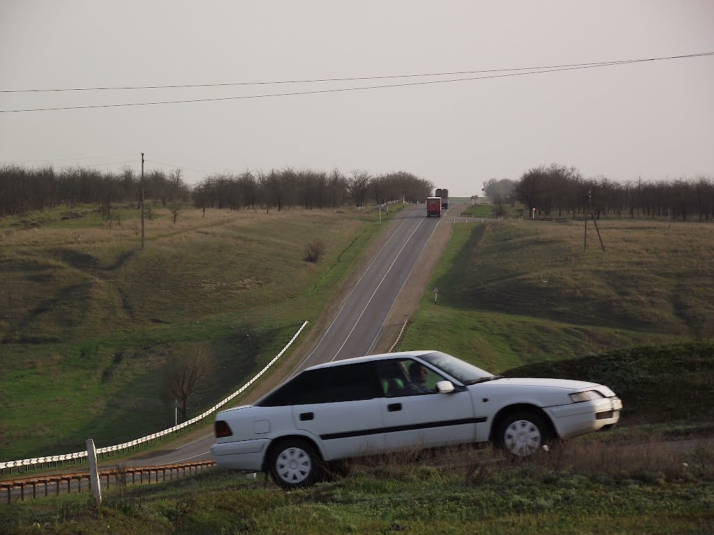 с.Орловка, окраина, Арзгир