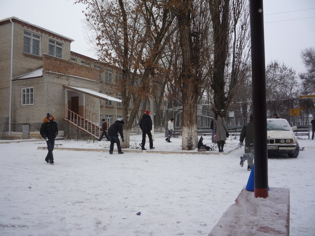 школа №1 зима, Буденновск