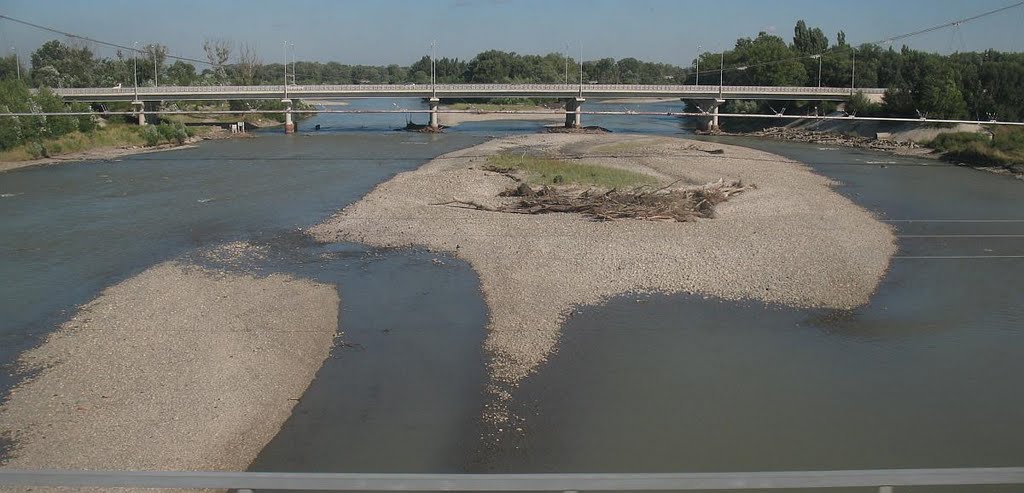 Кубань в Невинномысске. 2011. (Kuban river in Nevinnomissk), Невинномысск