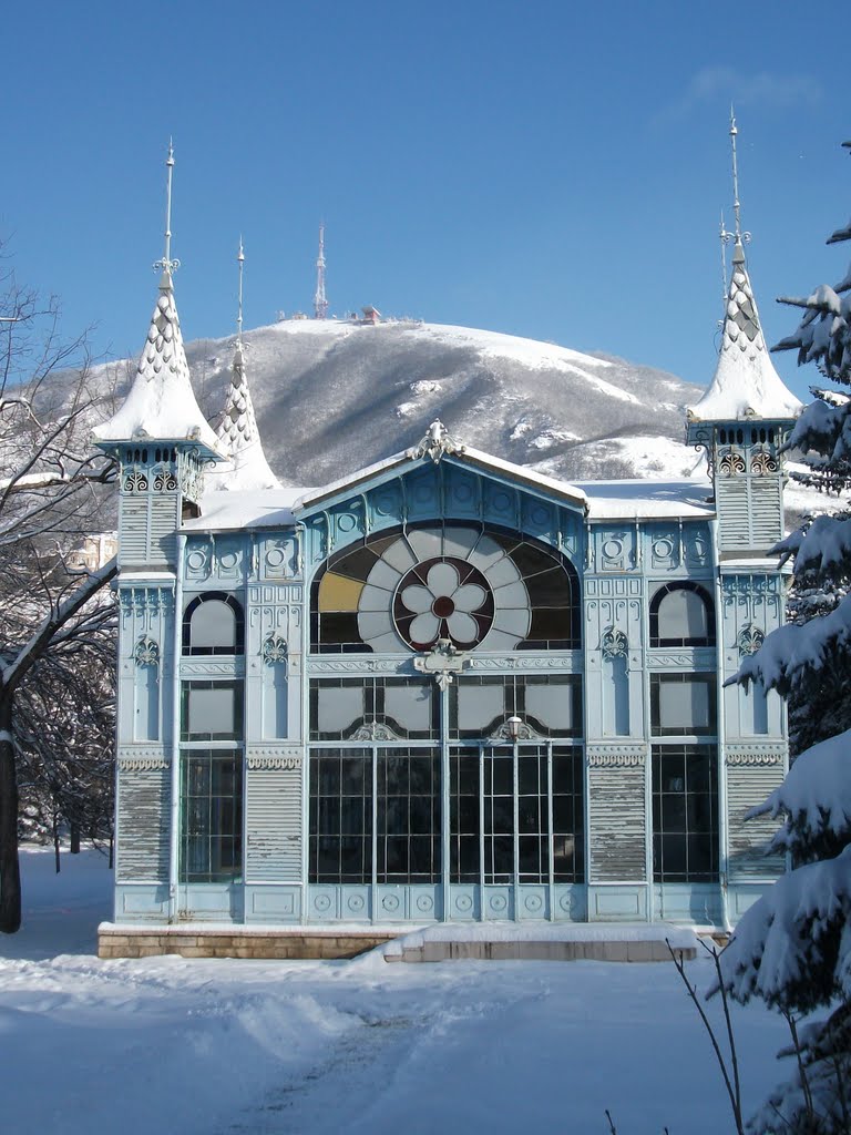 Цветник зимой / Winter Park, Пятигорск
