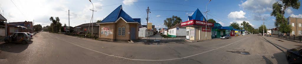 г. Светлоград, район рынка(панорама), Светлоград