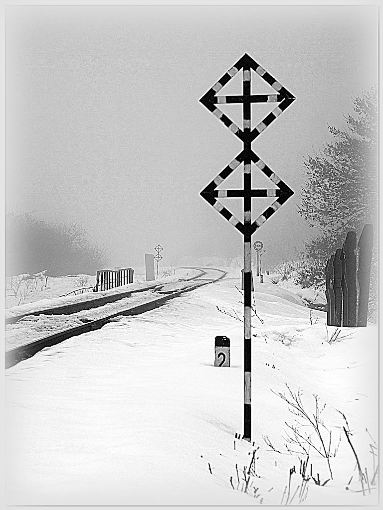 The railway per the last day of winter!, Ставрополь