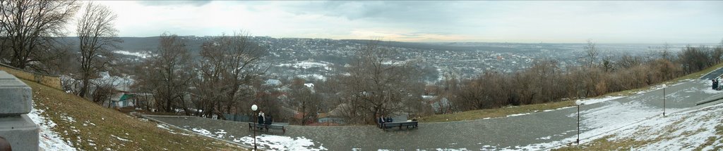 view from Komsomolska Gorka to Tashla, Ставрополь