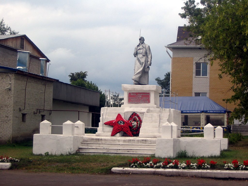 памятник героям гражданской войны, Кирсанов