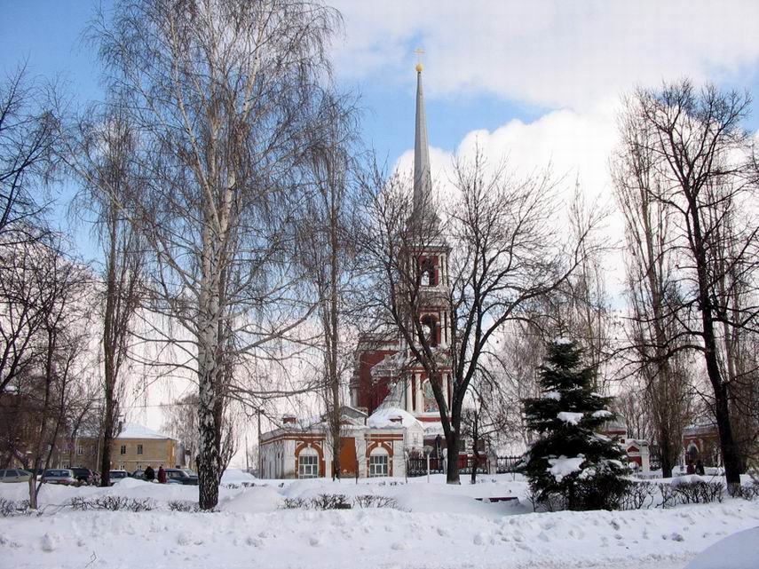 Ильинский собор зимой, Мичуринск