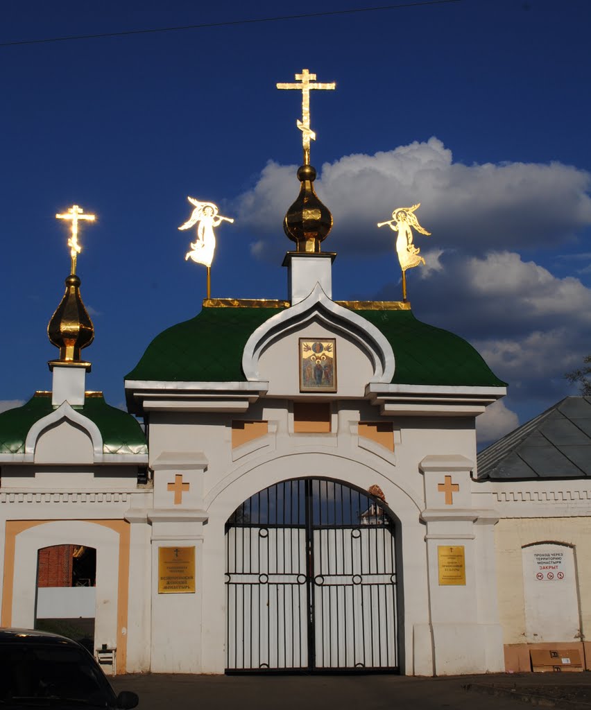 Вид на Вознесенский монастырь, Тамбов