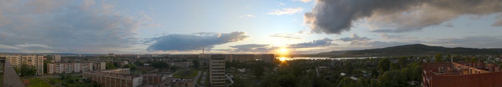 Panorama sunset, Альметьевск