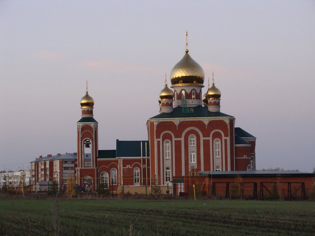 Храм в п. Актюба., Актюбинский