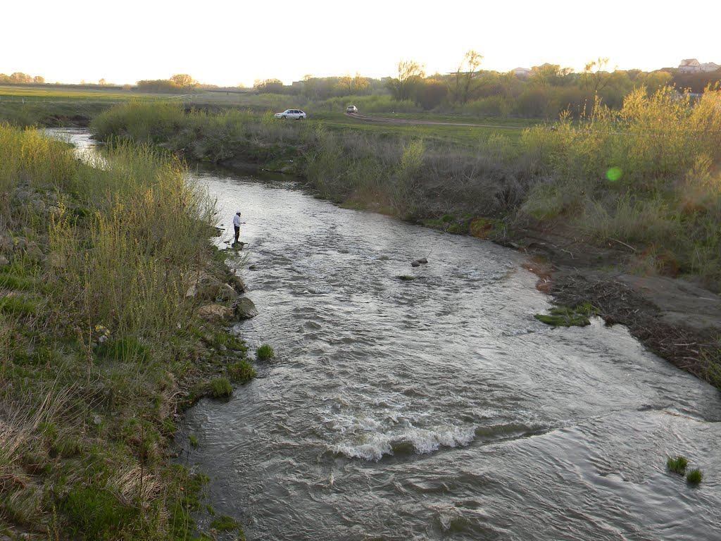 река Казанка, вид с моста, Арск