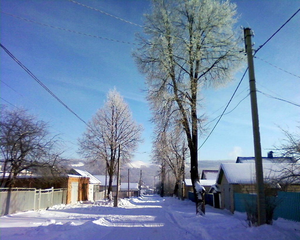 Улица зимой, Бавлы