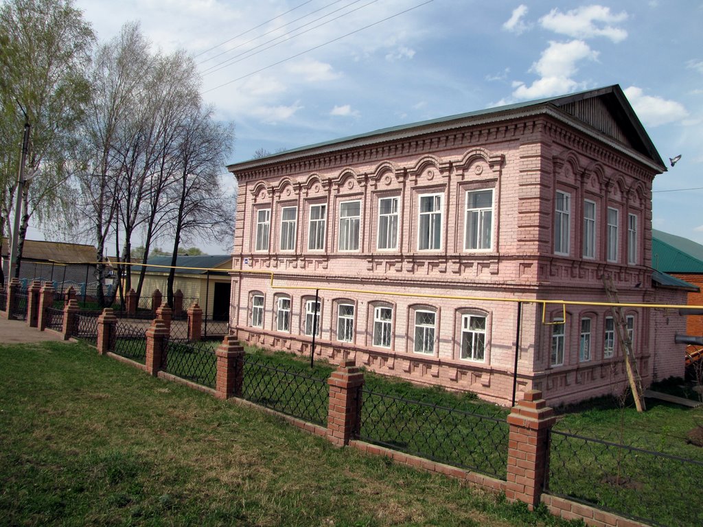 Здание музея. Bazarnyye Mataki, Tatarstan (Russia), Базарные Матаки