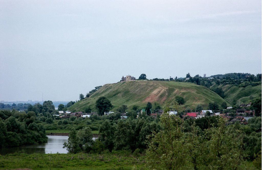 Вид на Чертово городище в Елабуге, Елабуга