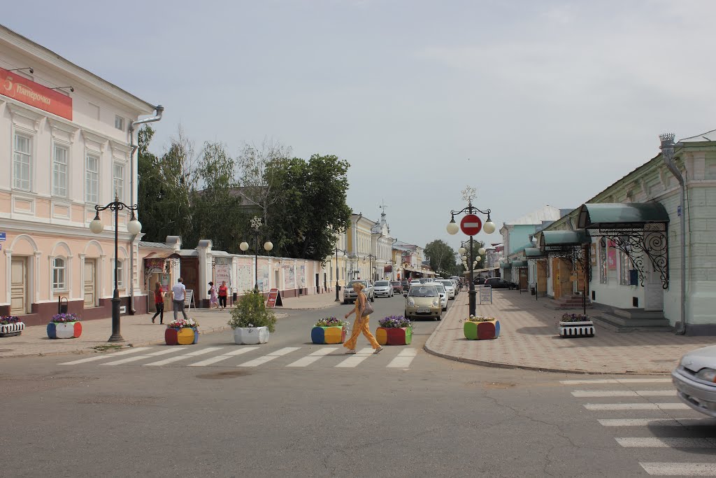 Пешеходная улица Казанская в Елабуге, Елабуга