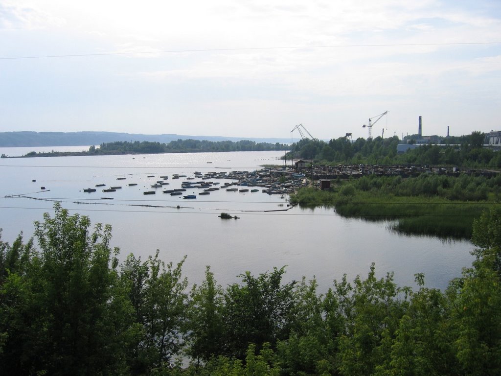 Волга, июль 2004, Зеленодольск