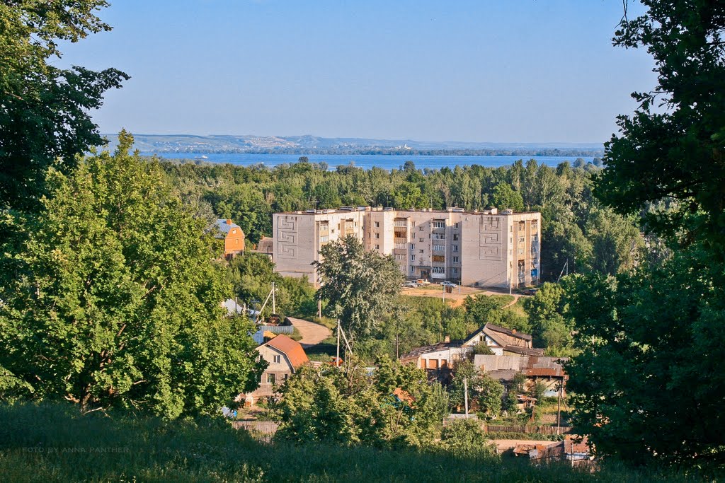 Вид на Волгу, Зеленодольск