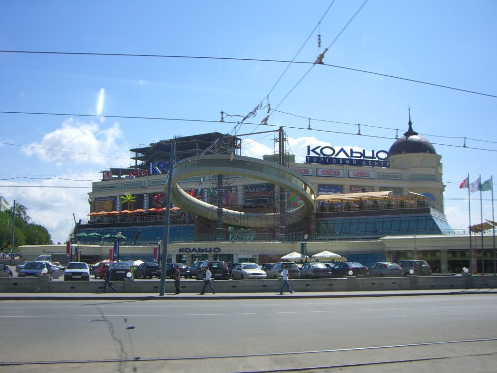 Huge Ring at the end of the Baumana Street Promenade, Казань