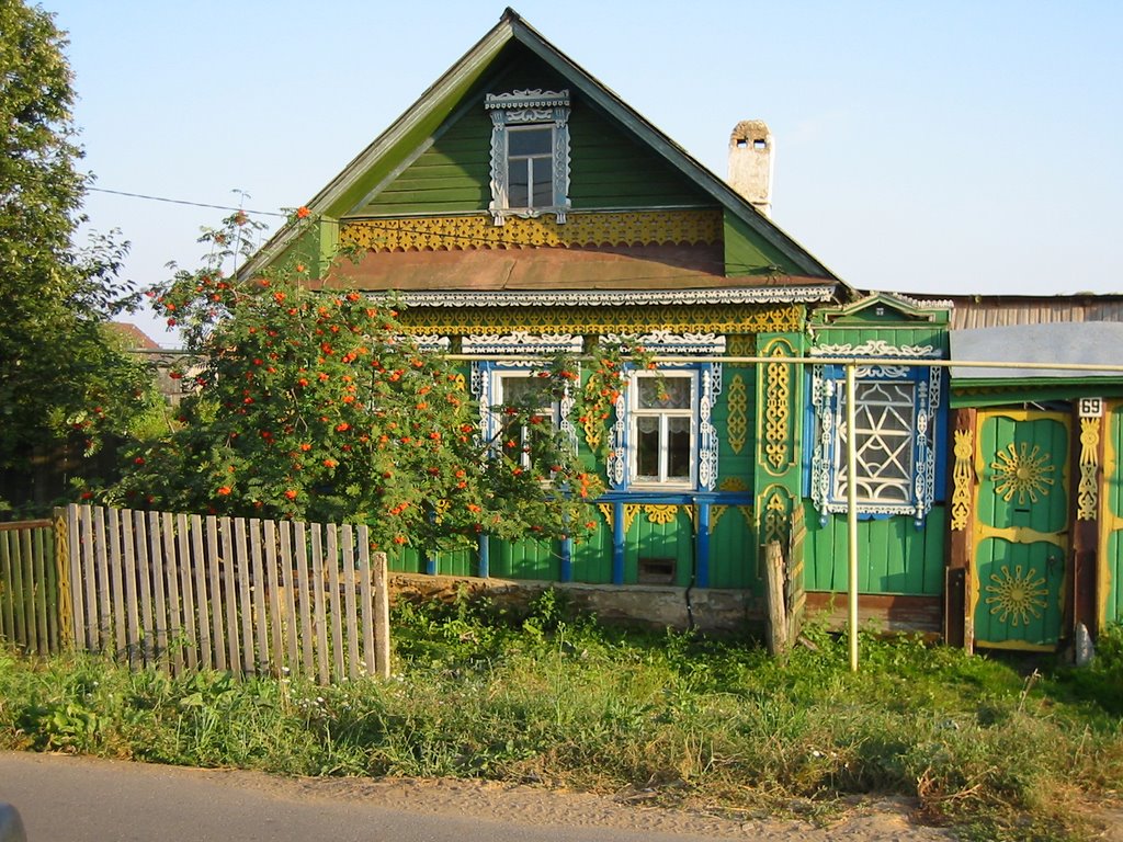 Laishevo, nice house at the road, Лаишево